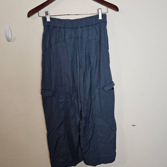 Lululemon Metropolis Maven High Rise Crop Iron Blue Size 6 - Picture 2 of 3